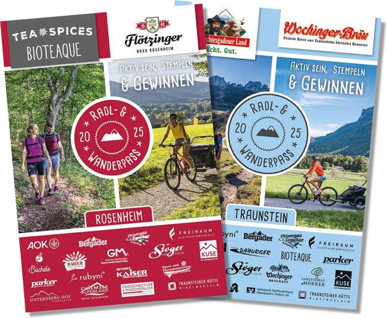 Wo gibts die Radl- und Wanderpässe?